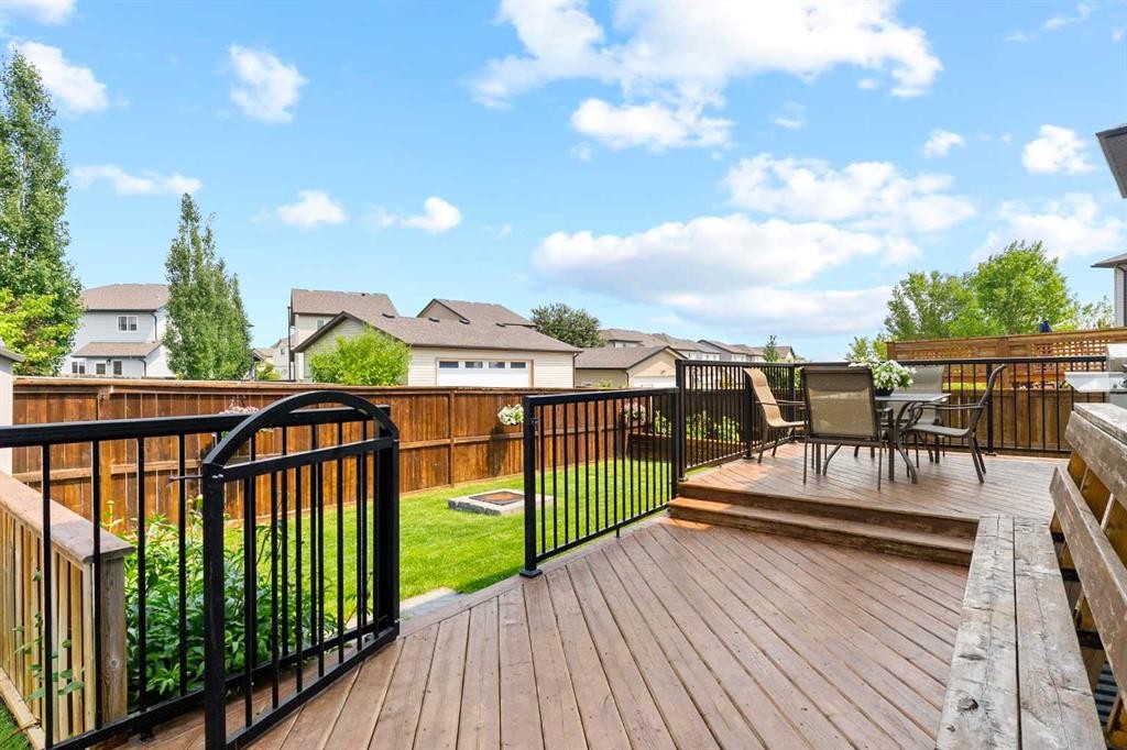 106 Morningside Circle Sw, Airdrie, AB - Outdoor With Deck Patio Veranda With Exterior