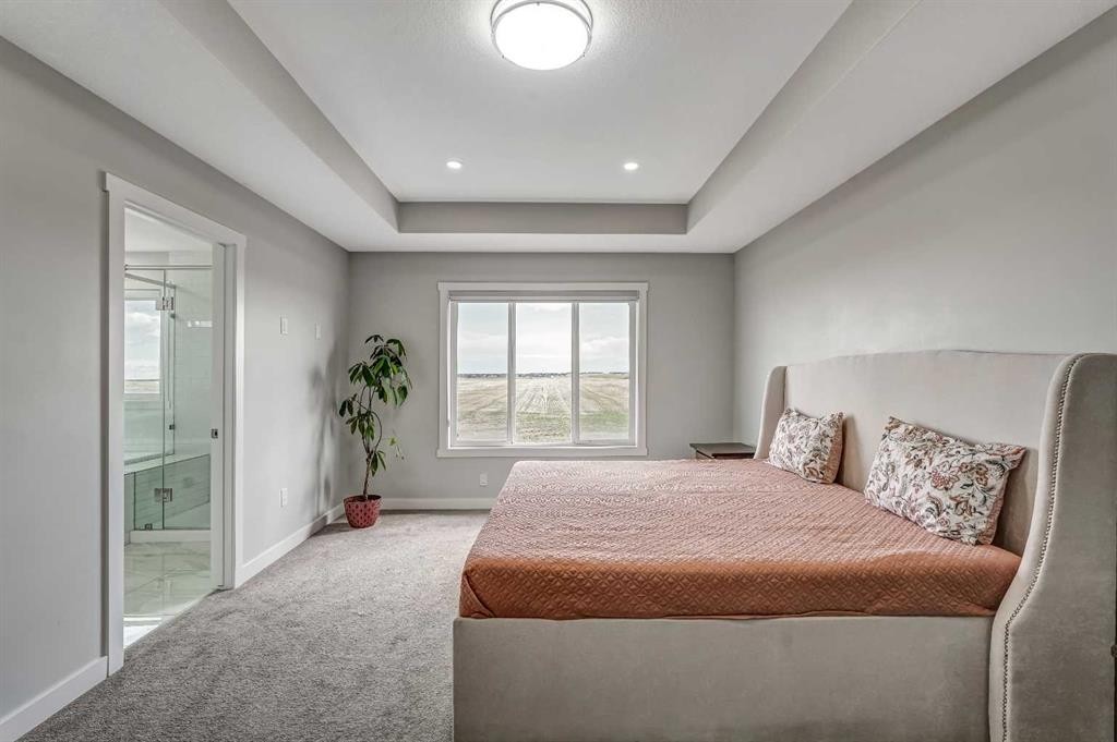 349 Corner Meadows Way Ne, Calgary, AB - Indoor Photo Showing Bedroom