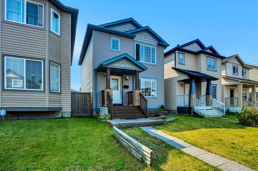 156 Saddlecrest Place Ne, Calgary, AB - Outdoor With Deck Patio Veranda With Facade