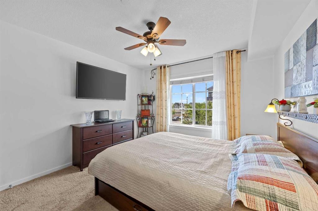 5309-755 Copperpond Boulevard Se, Calgary, AB - Indoor Photo Showing Bedroom
