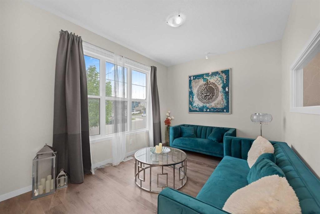 59 Cornerbrook Avenue Ne, Calgary, AB - Indoor Photo Showing Living Room
