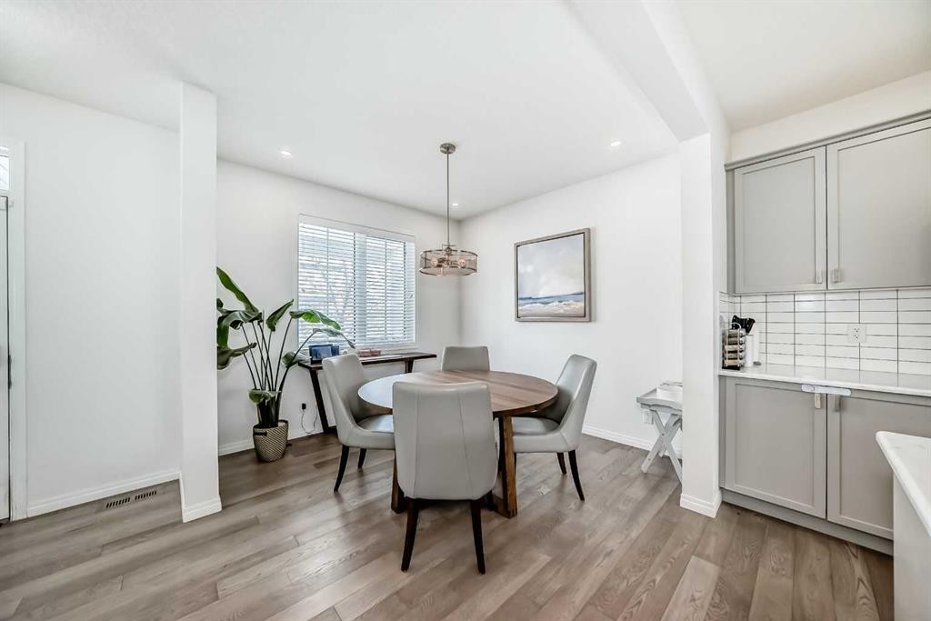 372 Carrington Way Nw, Calgary, AB - Indoor Photo Showing Dining Room
