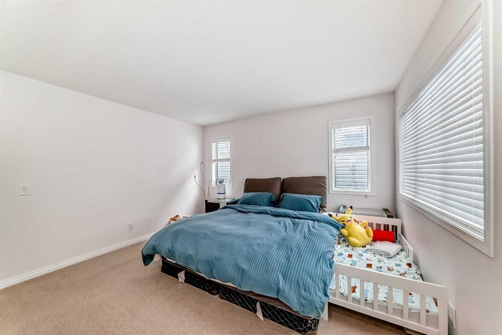 372 Carrington Way Nw, Calgary, AB - Indoor Photo Showing Bedroom