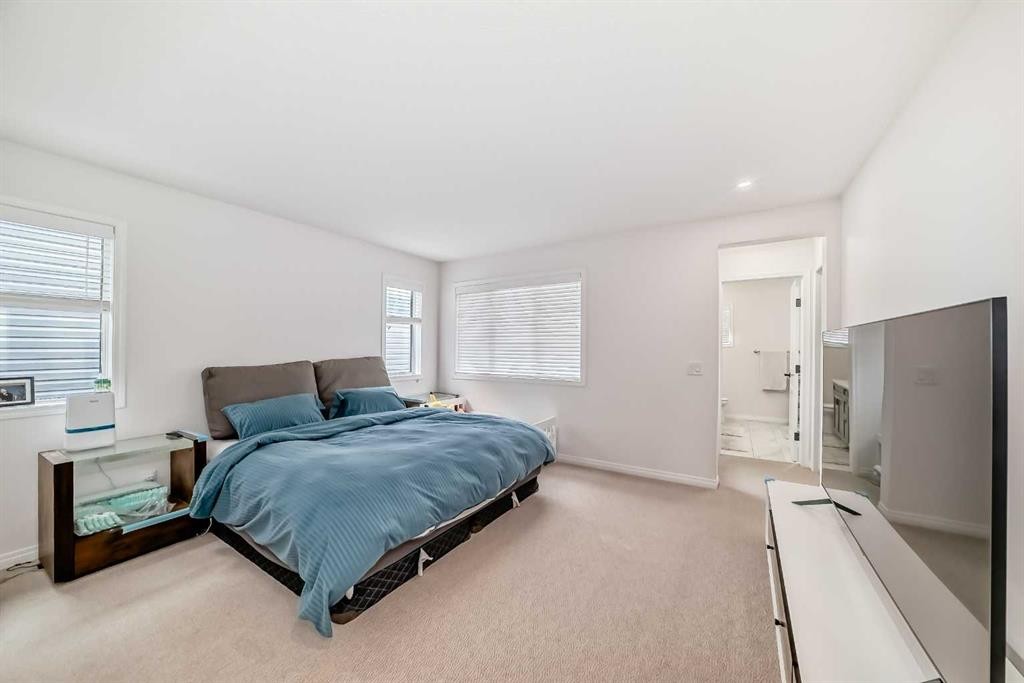 372 Carrington Way Nw, Calgary, AB - Indoor Photo Showing Bedroom