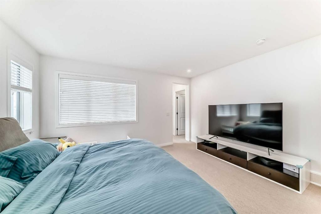 372 Carrington Way Nw, Calgary, AB - Indoor Photo Showing Bedroom