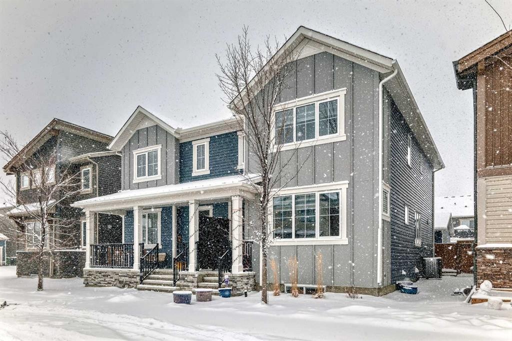 372 Carrington Way Nw, Calgary, AB - Outdoor With Facade