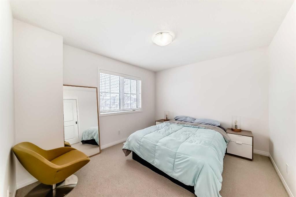 372 Carrington Way Nw, Calgary, AB - Indoor Photo Showing Bedroom