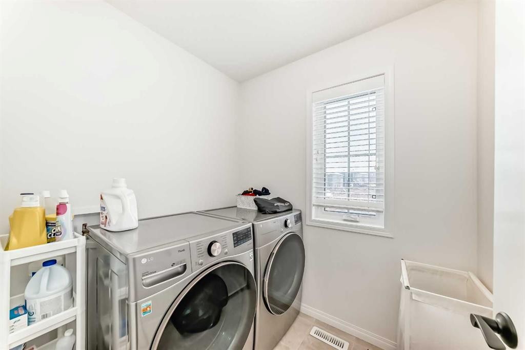 372 Carrington Way Nw, Calgary, AB - Indoor Photo Showing Laundry Room