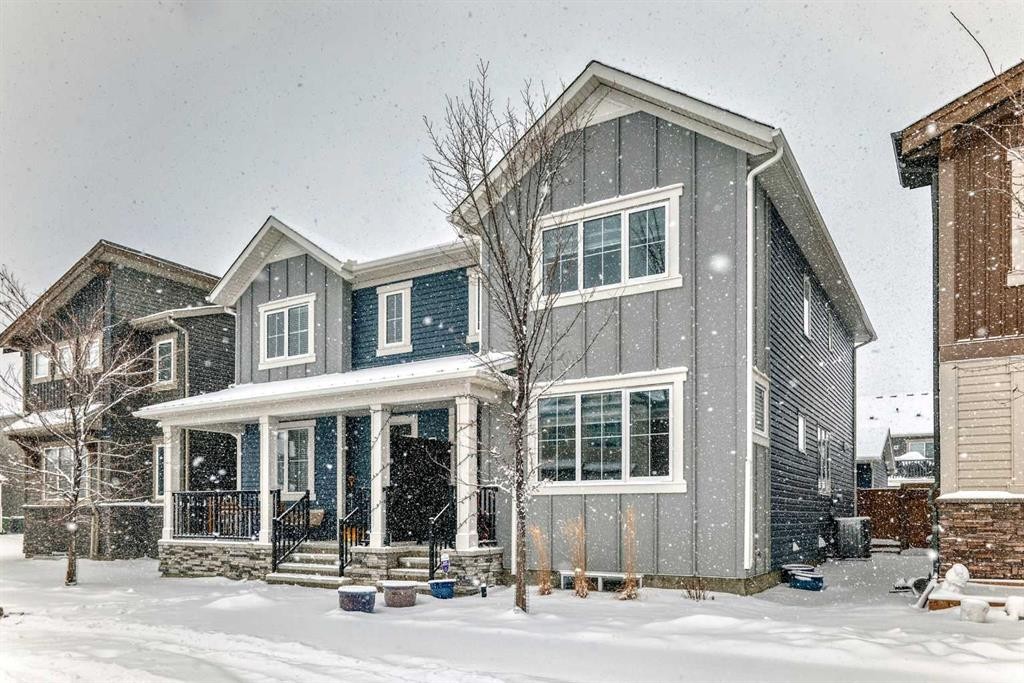 372 Carrington Way Nw, Calgary, AB - Outdoor With Facade
