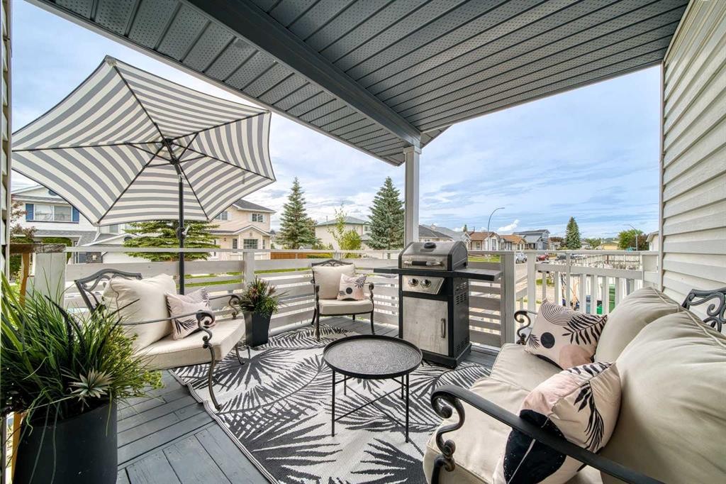 119 Applemont Close Se, Calgary, AB - Outdoor With Deck Patio Veranda With Exterior