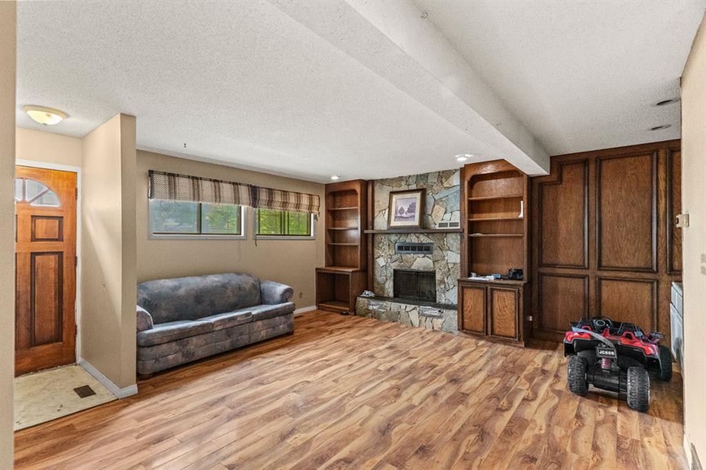 72 Templeson Way Ne, Calgary, AB - Indoor With Fireplace