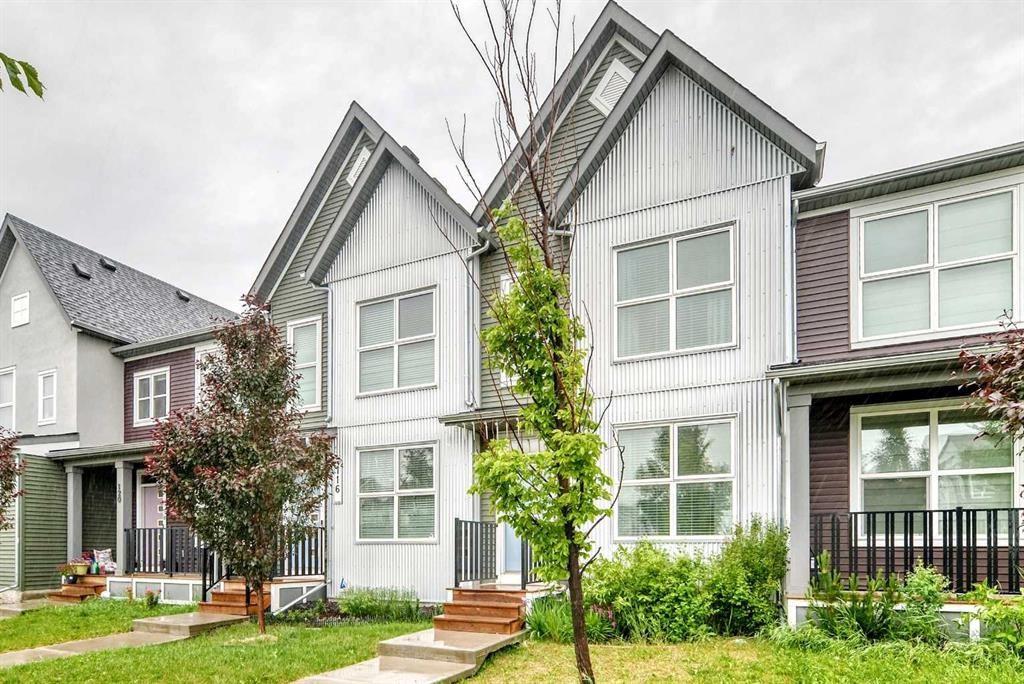 112 Carrington Boulevard Nw, Calgary, AB - Outdoor With Facade