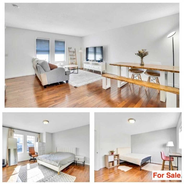 142 Panatella Park Nw, Calgary, AB - Indoor Photo Showing Living Room
