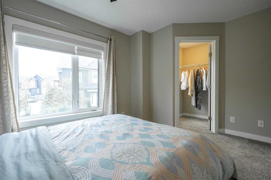 156 Livingston Common Ne, Calgary, AB - Indoor Photo Showing Bedroom