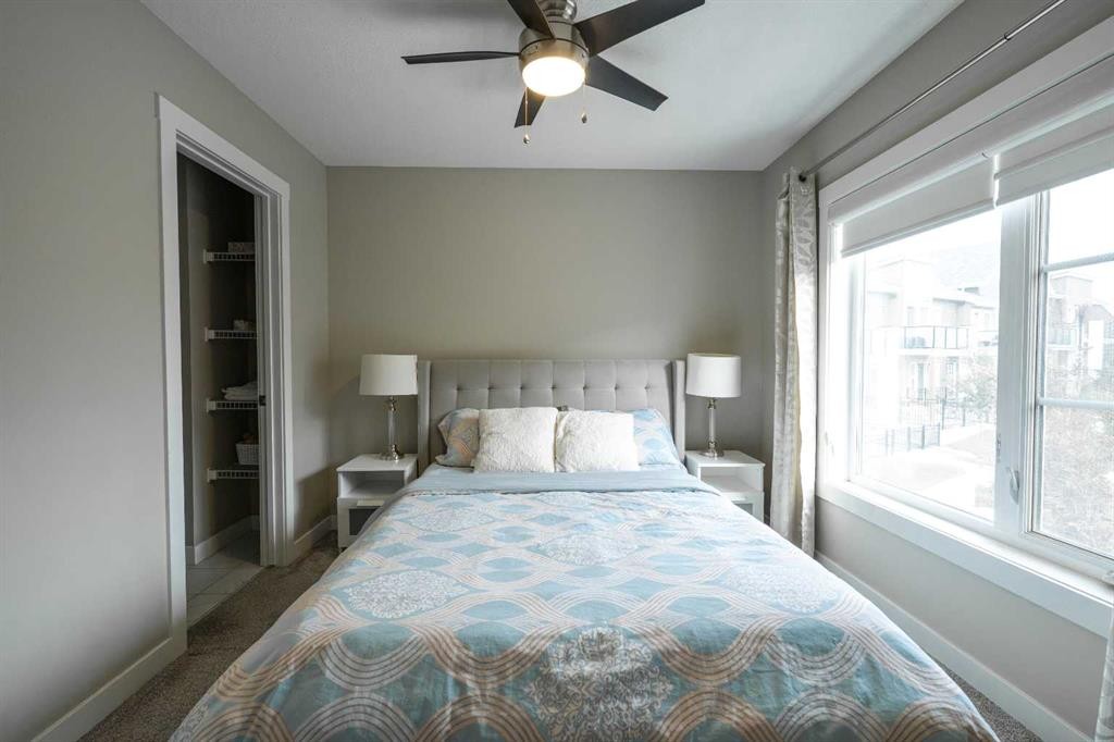 156 Livingston Common Ne, Calgary, AB - Indoor Photo Showing Bedroom