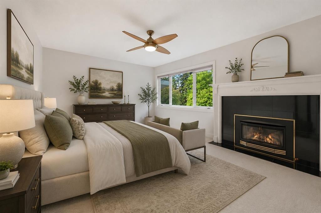 355 Willow Ridge Place Se, Calgary, AB - Indoor With Fireplace