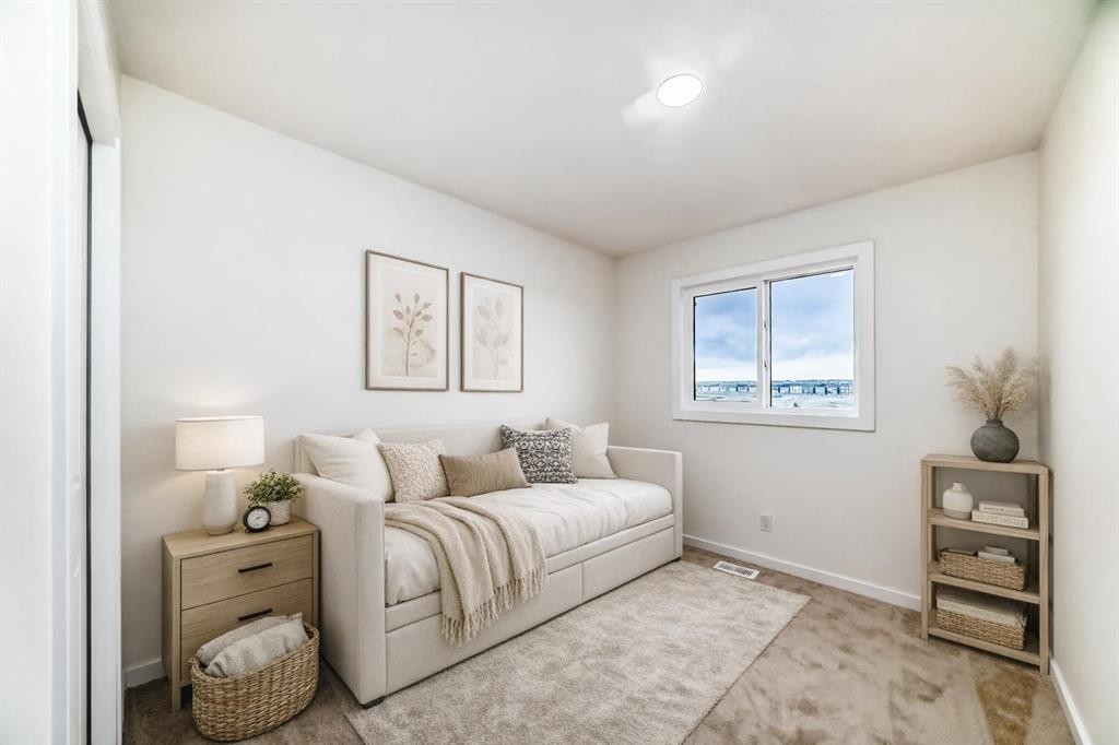 12 Savanna Place Ne, Calgary, AB - Indoor Photo Showing Bedroom