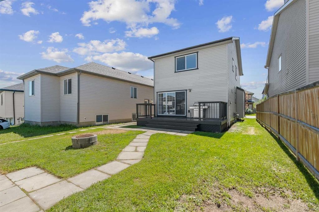 28 Saddlebrook Gardens Ne, Calgary, AB - Outdoor With Deck Patio Veranda With Exterior