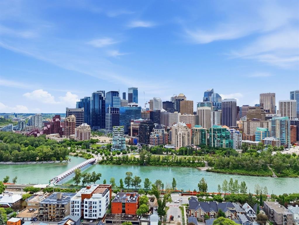403-916 Memorial Drive Nw, Calgary, AB - Outdoor With Body Of Water With View