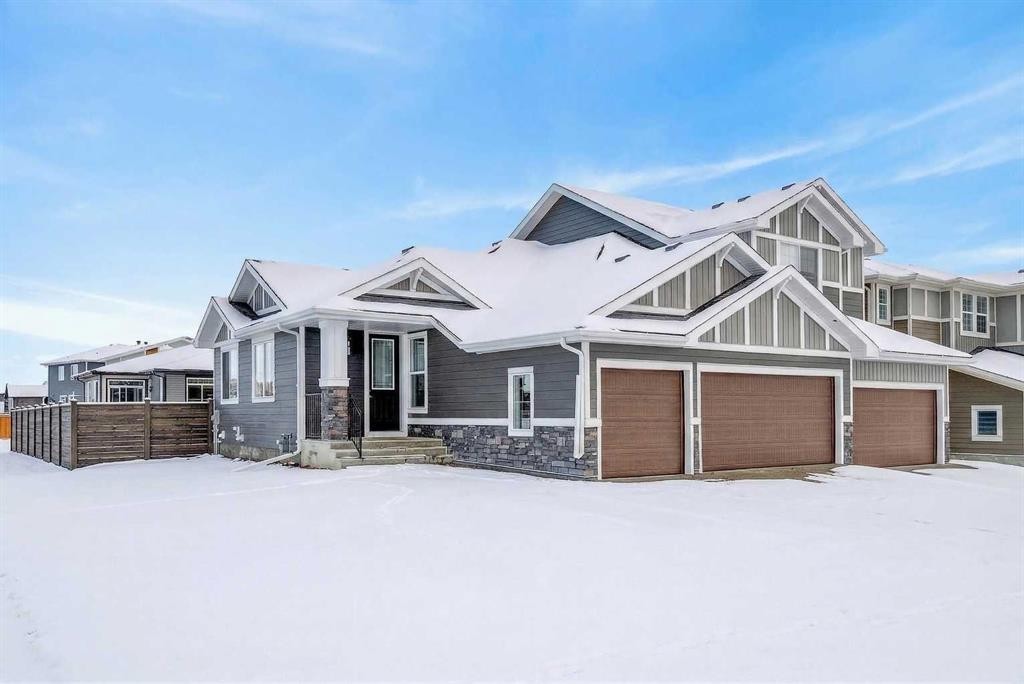 277 Waterford Way, Chestermere, AB - Outdoor With Facade