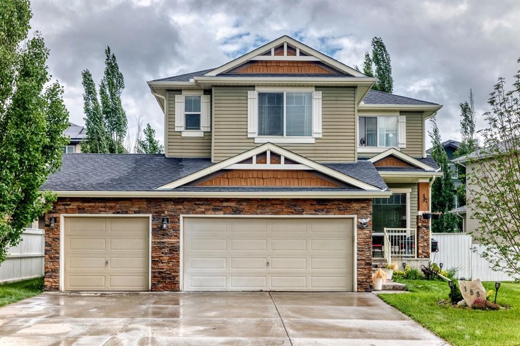 188 Magenta Crescent, Chestermere, AB - Outdoor With Facade