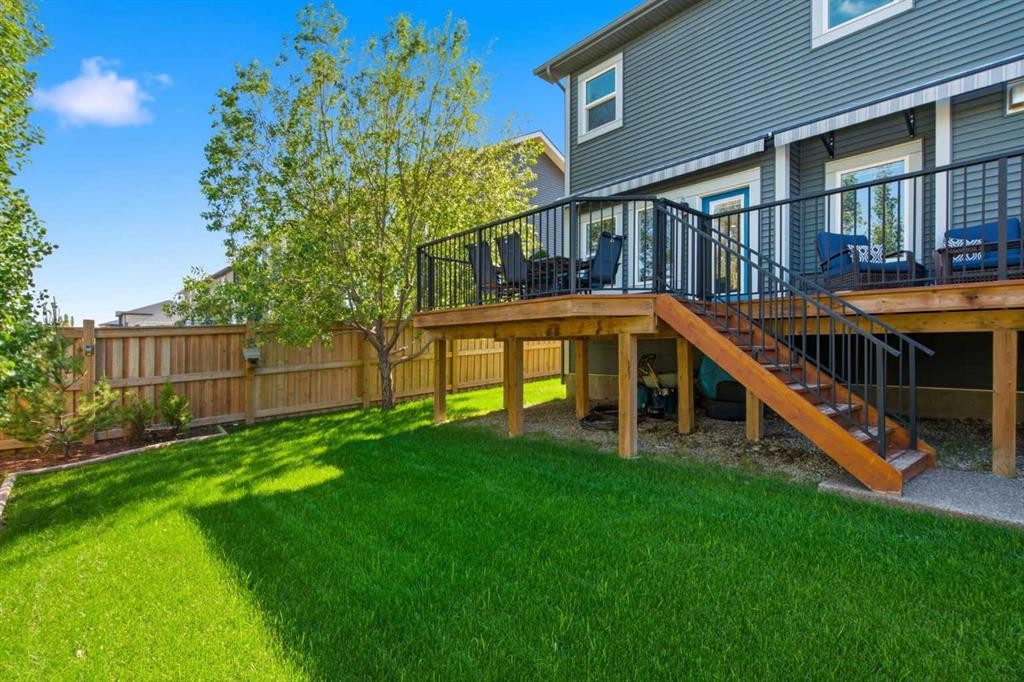 300 Aspenmere Way, Chestermere, AB - Outdoor With Deck Patio Veranda