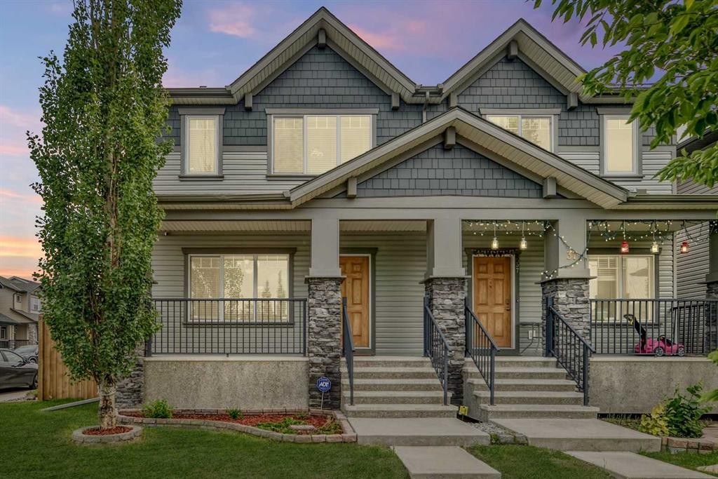 41 Skyview Ranch Manor Ne, Calgary, AB - Outdoor With Deck Patio Veranda With Facade