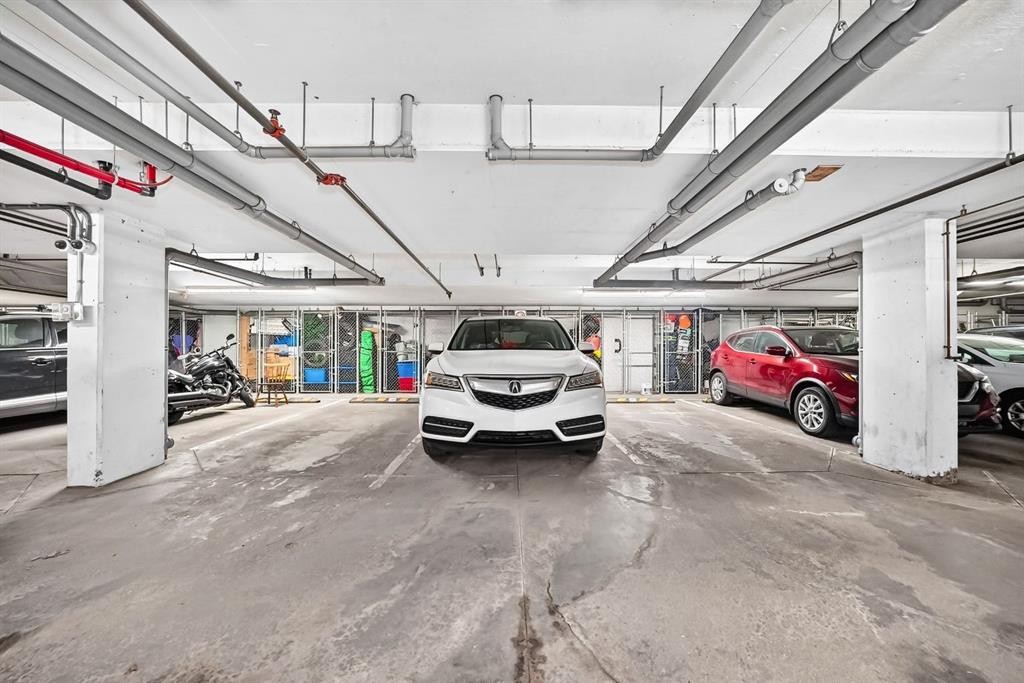4310-755 Copperpond Boulevard Se, Calgary, AB - Indoor Photo Showing Garage