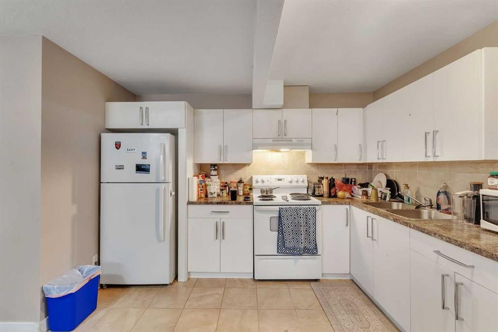 91 Saddlebrook Way Ne, Calgary, AB - Indoor Photo Showing Kitchen With Double Sink