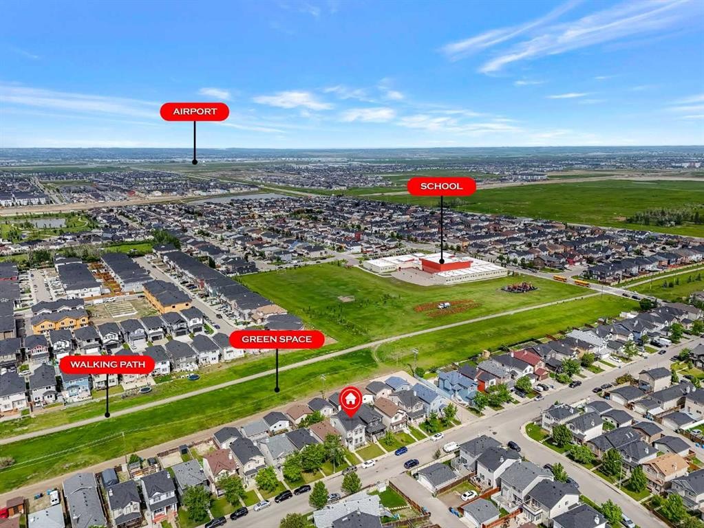 91 Saddlebrook Way Ne, Calgary, AB - Outdoor With View