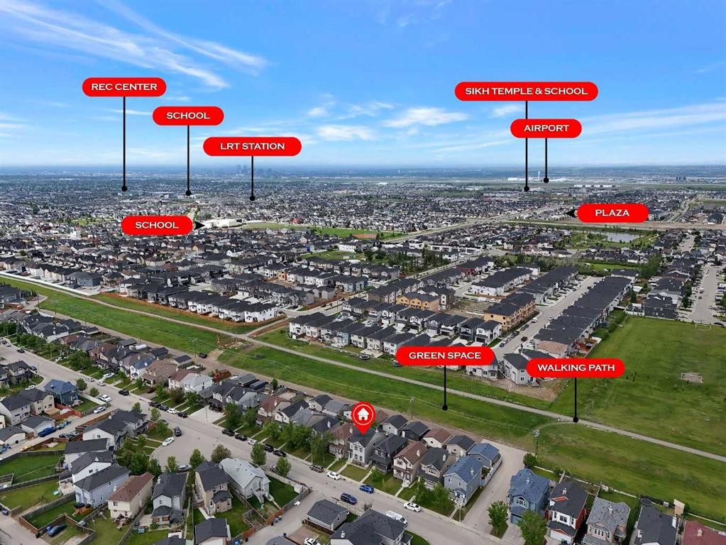 91 Saddlebrook Way Ne, Calgary, AB - Outdoor With View