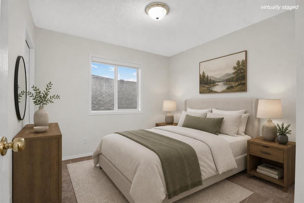 338 Panamount Drive Nw, Calgary, AB - Indoor Photo Showing Bedroom