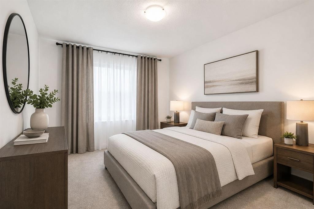 277 Auburn Meadows Drive Se, Calgary, AB - Indoor Photo Showing Bedroom