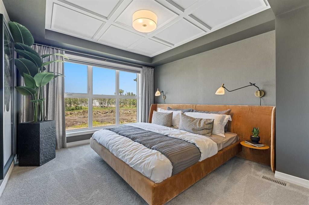 412 Legacy Circle Se, Calgary, AB - Indoor Photo Showing Bedroom