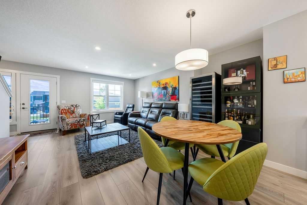869 Cranston Avenue Se, Calgary, AB - Indoor Photo Showing Dining Room