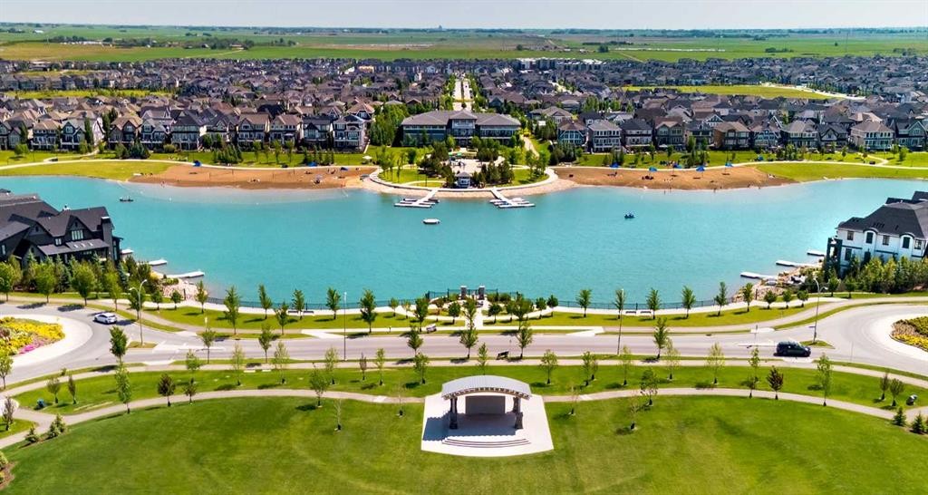 346 Magnolia Way Se, Calgary, AB - Outdoor With Body Of Water With View