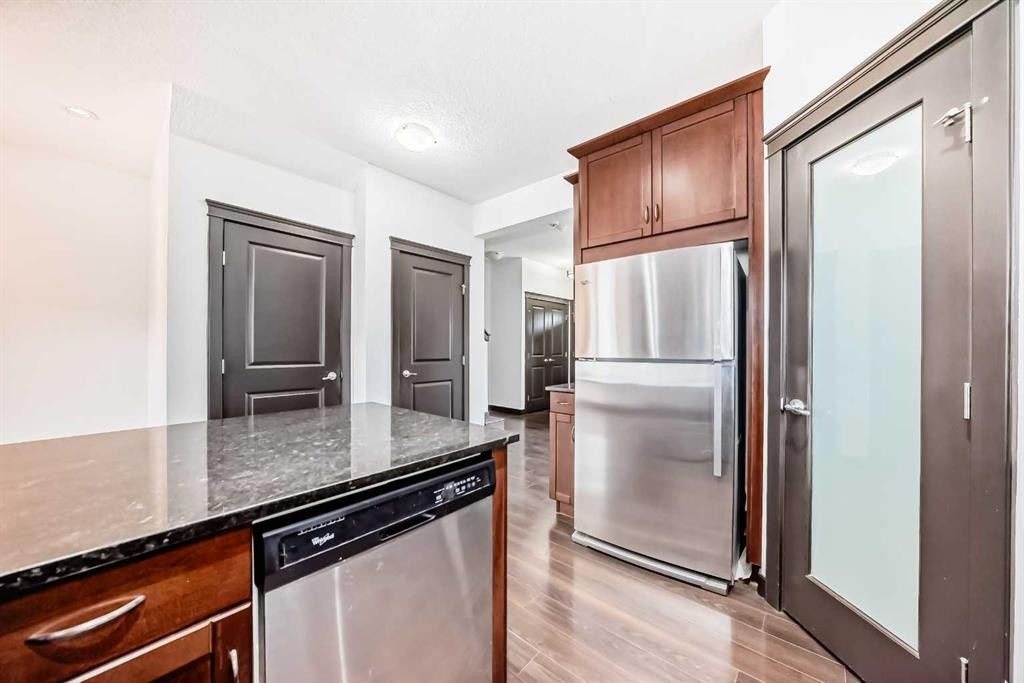 17 Redstone Common Ne, Calgary, AB - Indoor Photo Showing Kitchen With Stainless Steel Kitchen