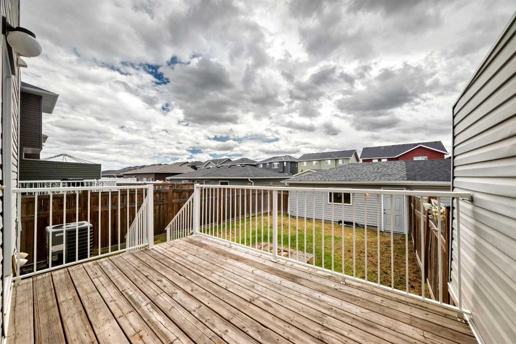 17 Redstone Common Ne, Calgary, AB - Outdoor With Deck Patio Veranda With Exterior