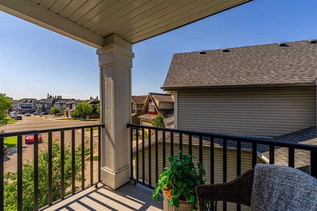 220 Copperpond Green Se, Calgary, AB - Outdoor With Balcony With Exterior