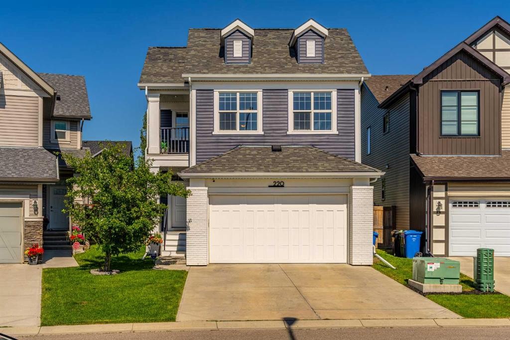 220 Copperpond Green Se, Calgary, AB - Outdoor With Facade