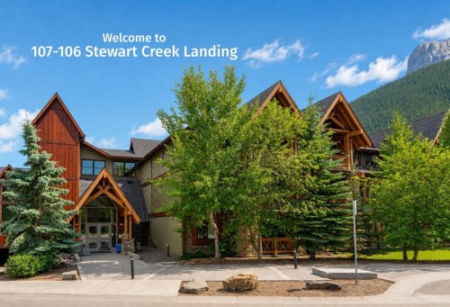 107-106 Stewart Creek Landing  Canmore, AB T1W 0G6