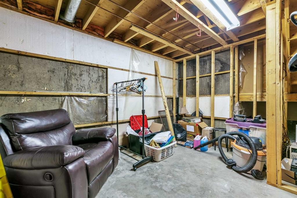 215 Erin Woods Drive Se, Calgary, AB - Indoor Photo Showing Basement