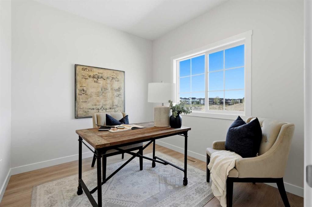 7 Verdure Gate Sw, Calgary, AB - Indoor Photo Showing Office