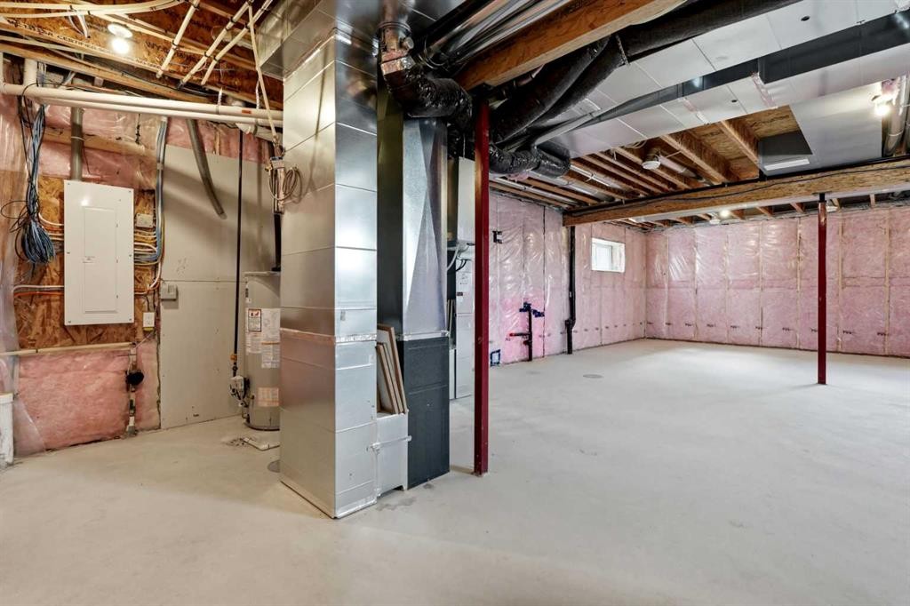 7 Verdure Gate Sw, Calgary, AB - Indoor Photo Showing Basement