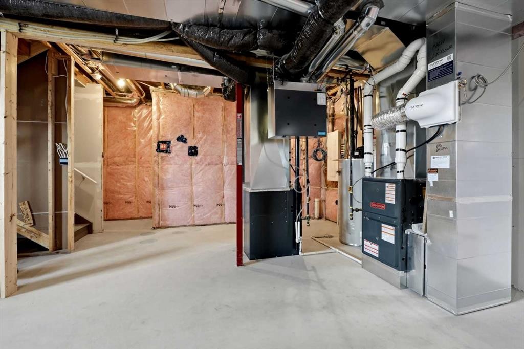 7 Verdure Gate Sw, Calgary, AB - Indoor Photo Showing Basement
