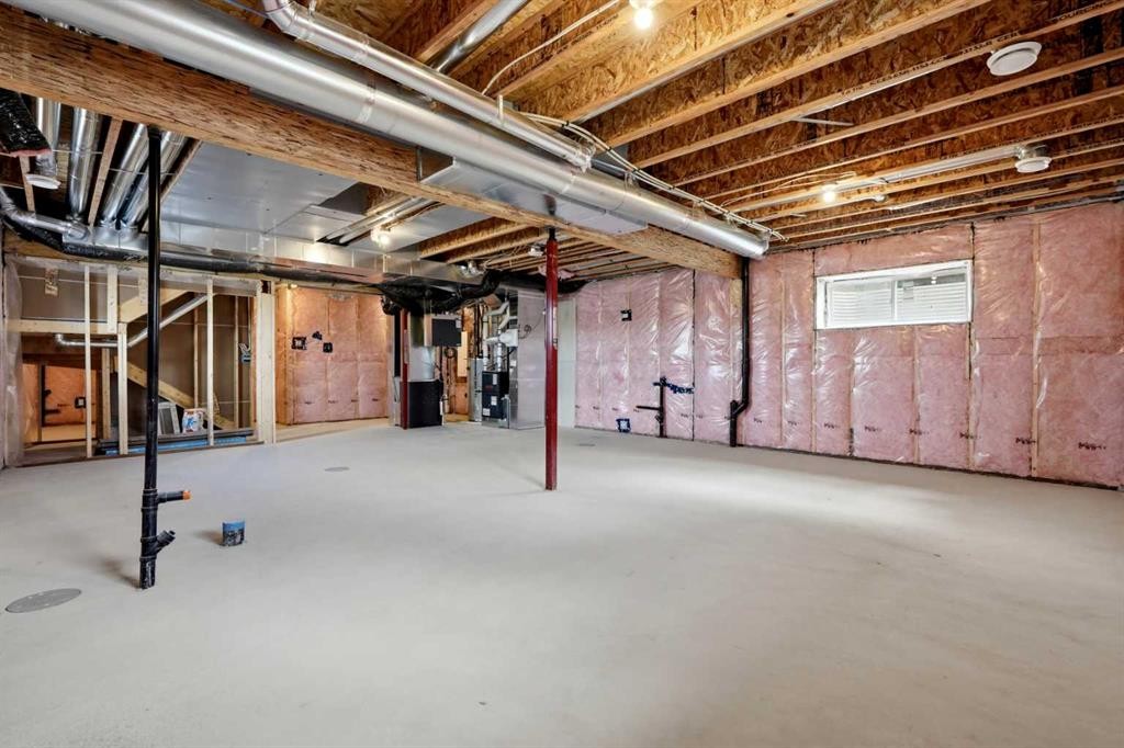 7 Verdure Gate Sw, Calgary, AB - Indoor Photo Showing Basement