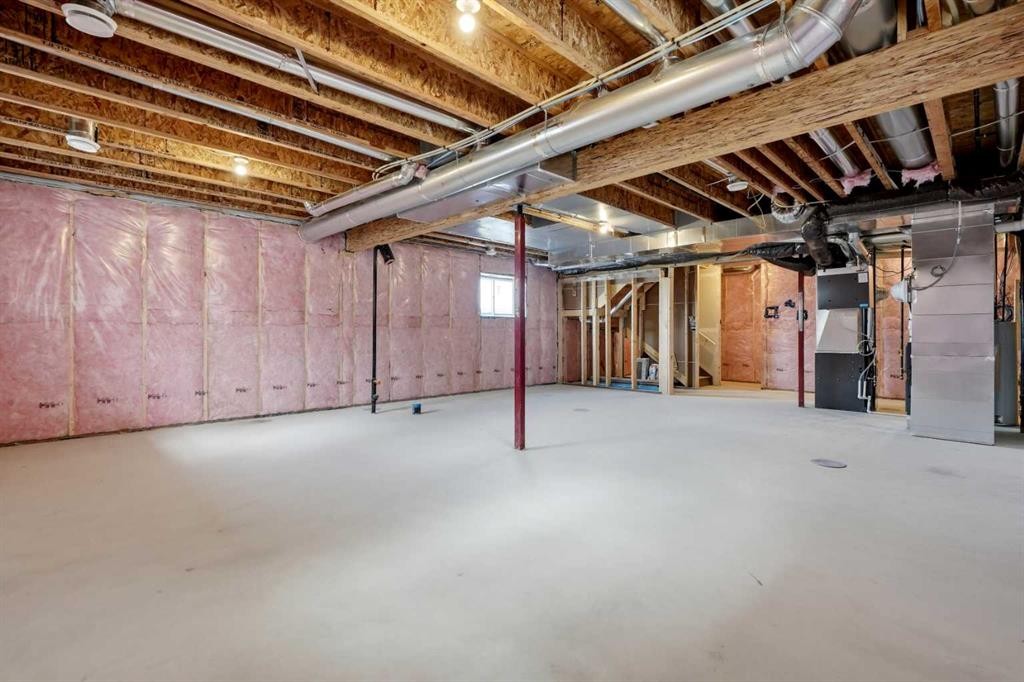 7 Verdure Gate Sw, Calgary, AB - Indoor Photo Showing Basement