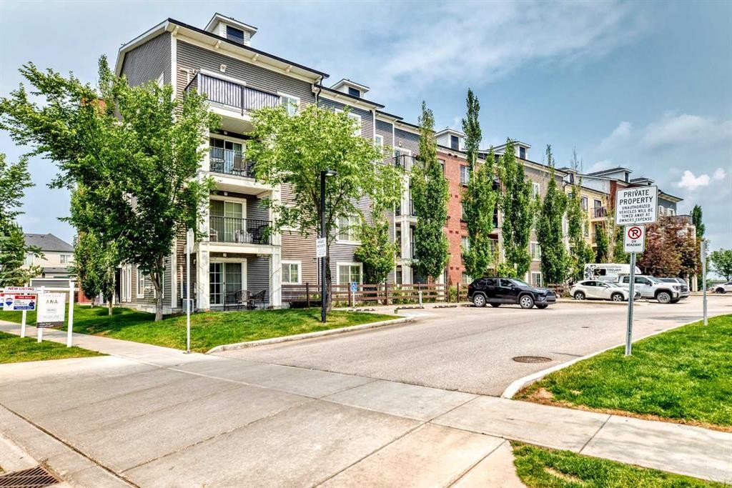 4302-755 Copperpond Boulevard Se, Calgary, AB - Outdoor With Facade