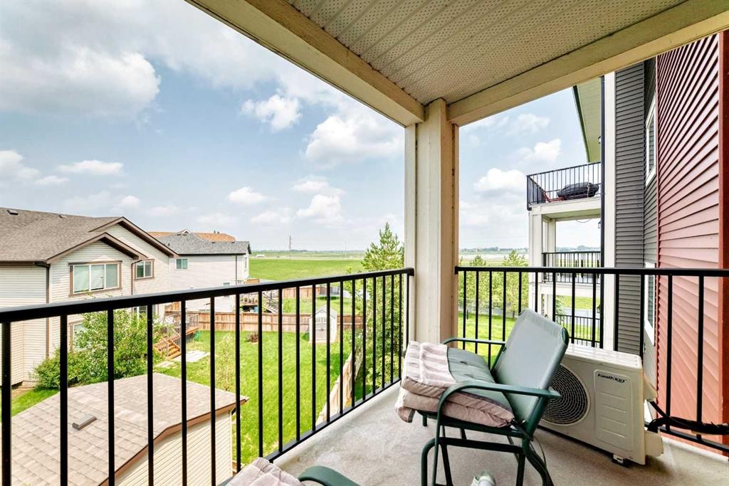 4302-755 Copperpond Boulevard Se, Calgary, AB - Outdoor With Deck Patio Veranda With Exterior