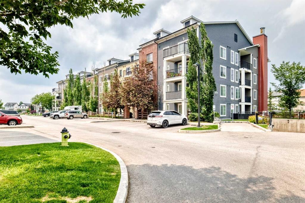 4302-755 Copperpond Boulevard Se, Calgary, AB - Outdoor With Facade
